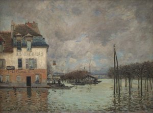 Linondation til Port-Marly